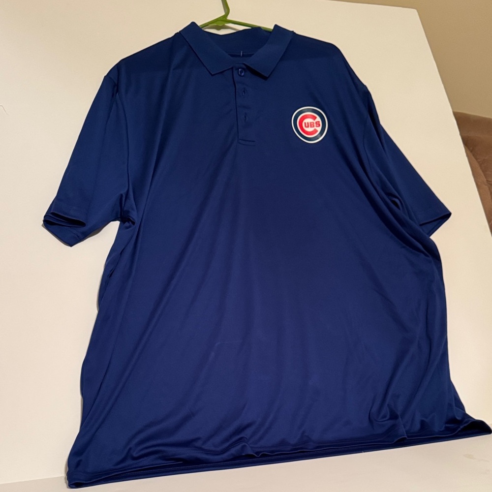 Chicago Cubs Navy Blue Polo xxxlarge